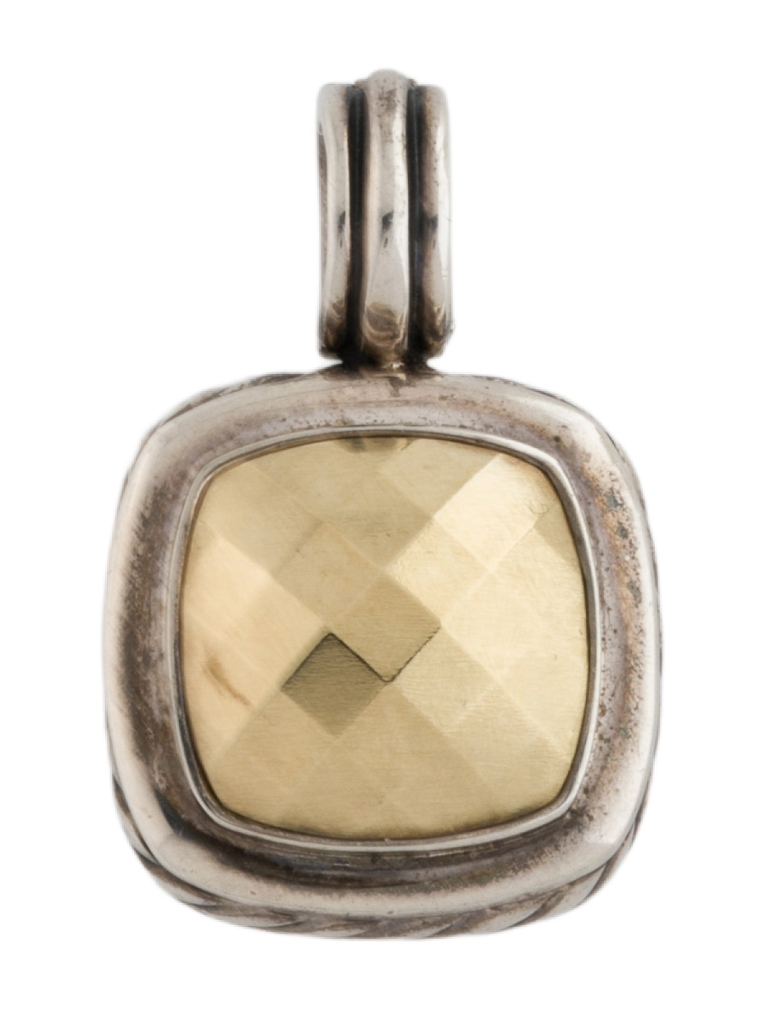 David Yurman Two-Tone Dome Albion Pendant