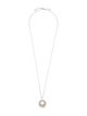 David Yurman Diamond Stax Medium Pendant Necklace