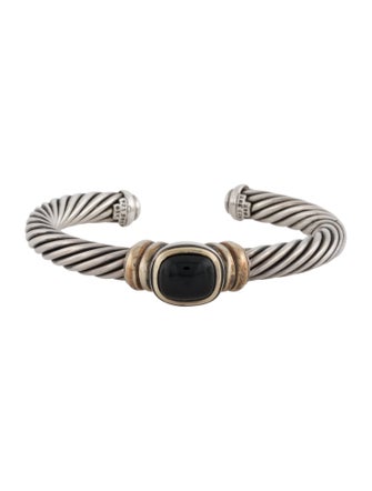 David Yurman Onyx Cable Bracelet