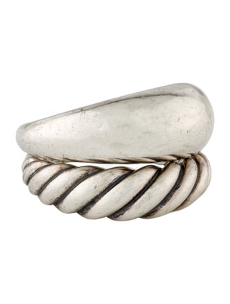 David Yurman Pure Form Two Row Ring