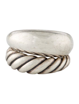 David Yurman Pure Form Two Row Ring