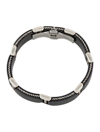 David Yurman Titanium Link Bracelet