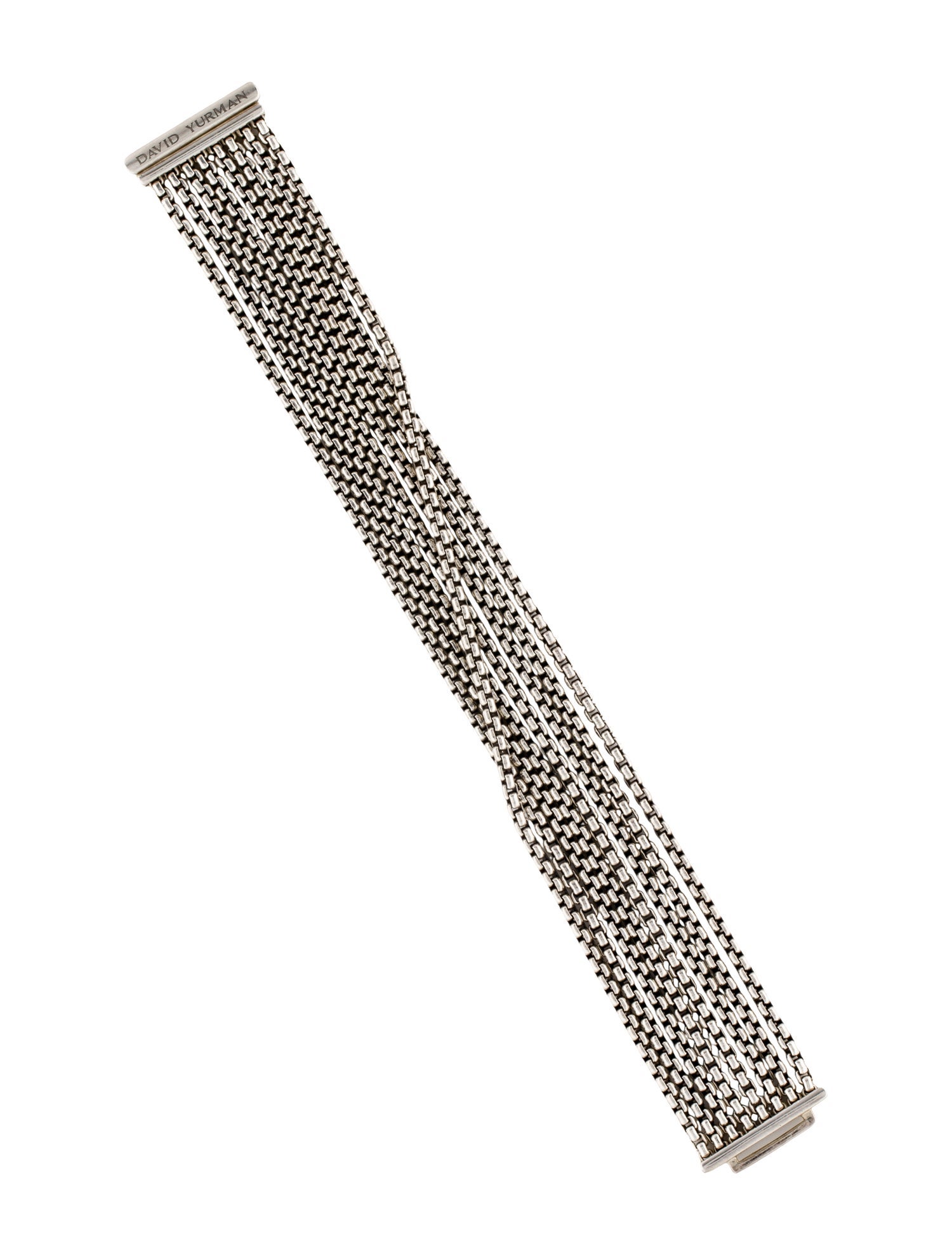 David Yurman Box Chain Eight Row Bracelet