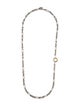 David Yurman Two-Tone Cable Classics Figaro Necklace