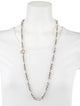 David Yurman Two-Tone Cable Classics Figaro Necklace