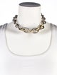 David Yurman Two-Tone Graduated XL Oval Link Necklace
