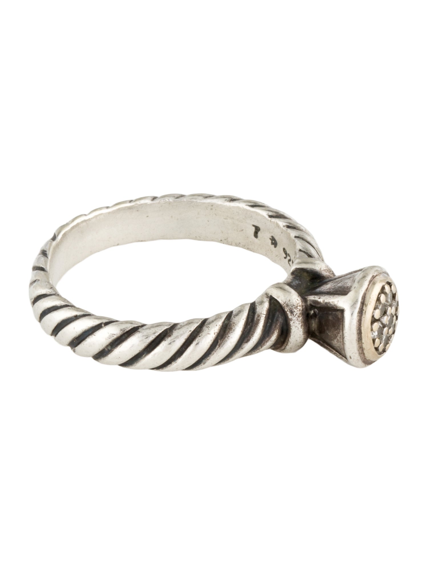 David Yurman Diamond Cocktail Ring