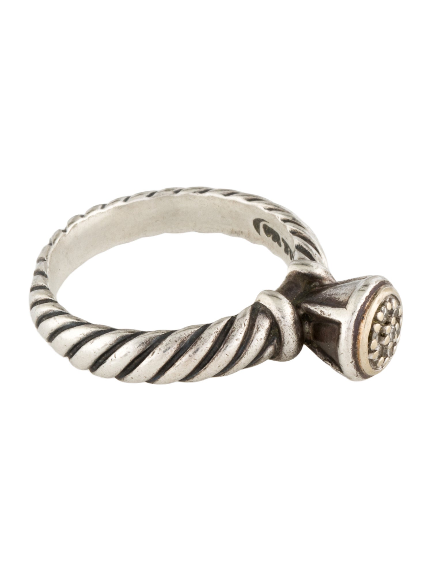 David Yurman Diamond Cocktail Ring