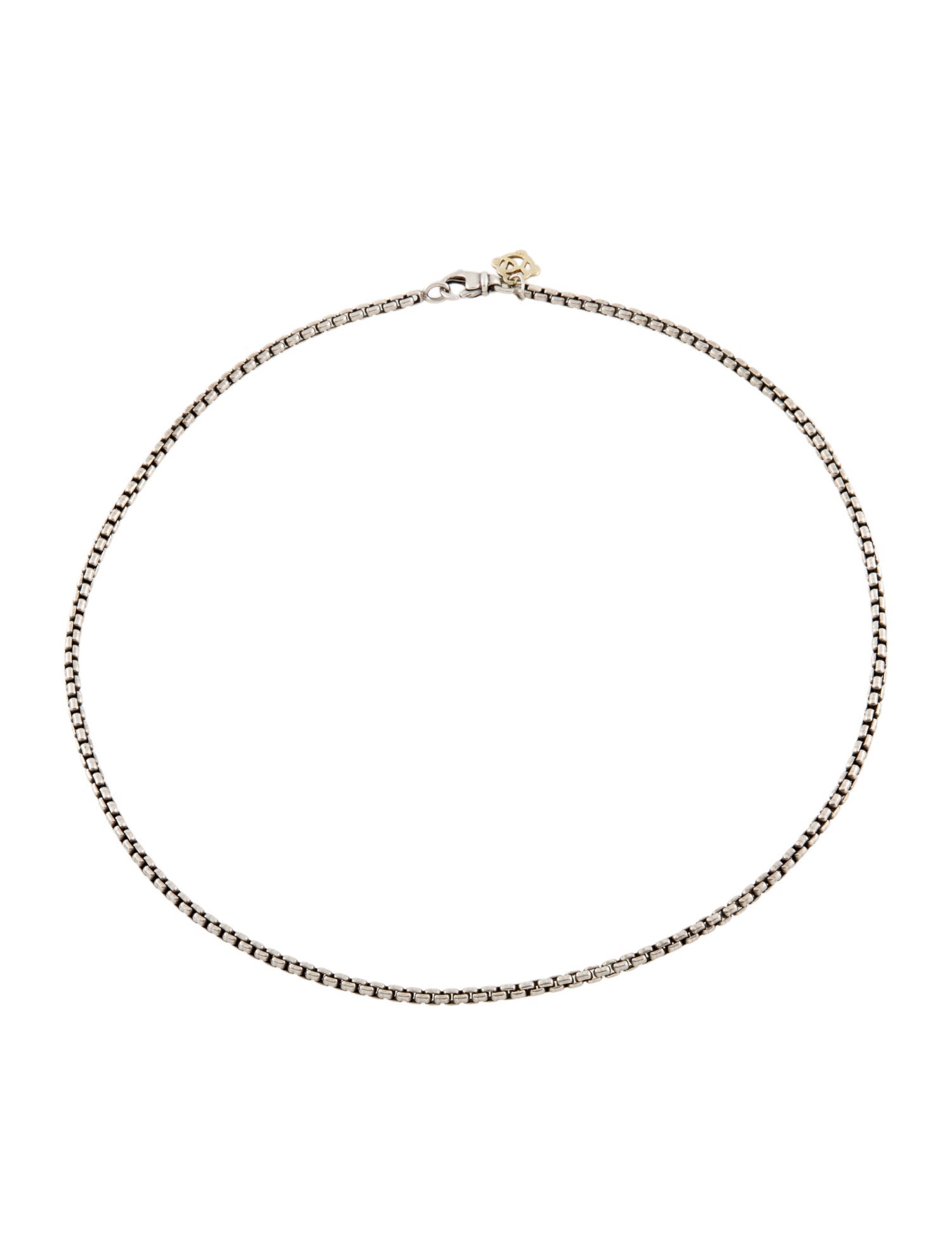 David Yurman Box Chain Necklace