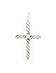 David Yurman Diamond Cable Cross Pendant