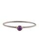 David Yurman Amethyst Petite Chatelaine Bangle