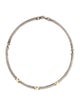 David Yurman Two-Tone X Collar Necklace