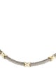 David Yurman Two-Tone X Collar Necklace