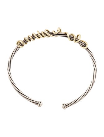 David Yurman Two-Tone Helena Cuff Bracelet