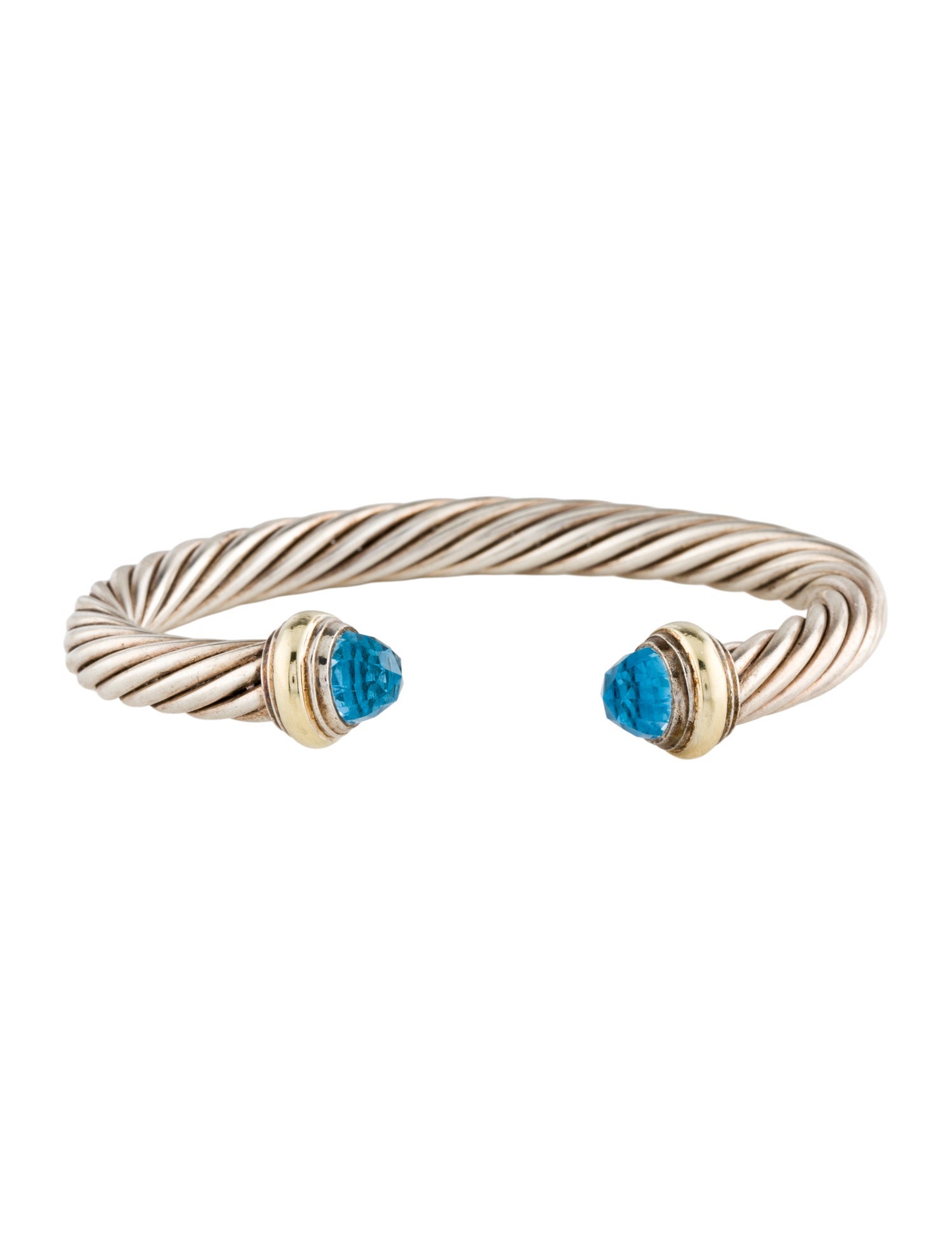 David Yurman Topaz Cable Classic Cuff
