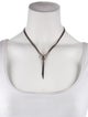 David Yurman Diamond Waterfall Lariat Necklace
