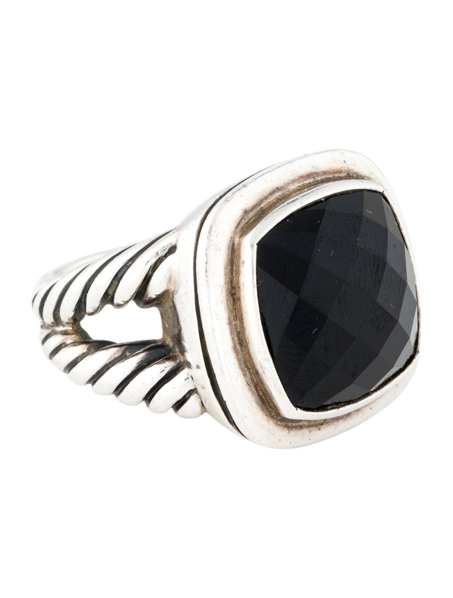 David Yurman Onyx Albion Cocktail Ring