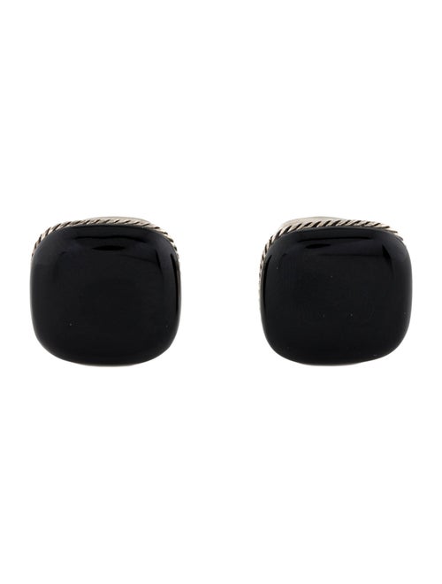 David Yurman Onyx Streamline Cufflinks