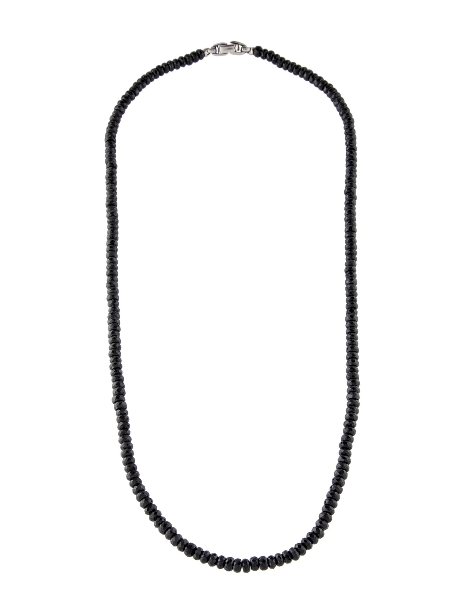 David Yurman Spinel Spiritual Bead Strand Necklace