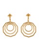 David Yurman 18K 2.71ctw Diamond Stax Door Knocker Drop Earrings