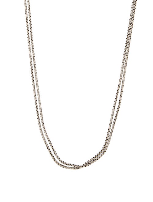 David Yurman Box Chain Necklace