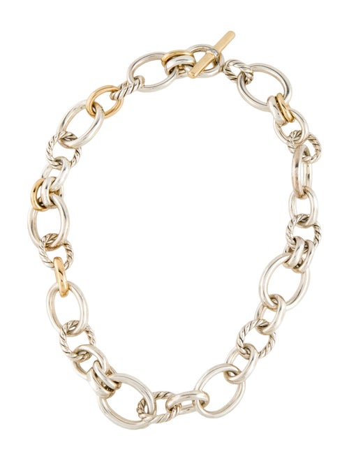 David Yurman Two-Tone DY Mercer® Chain Necklace