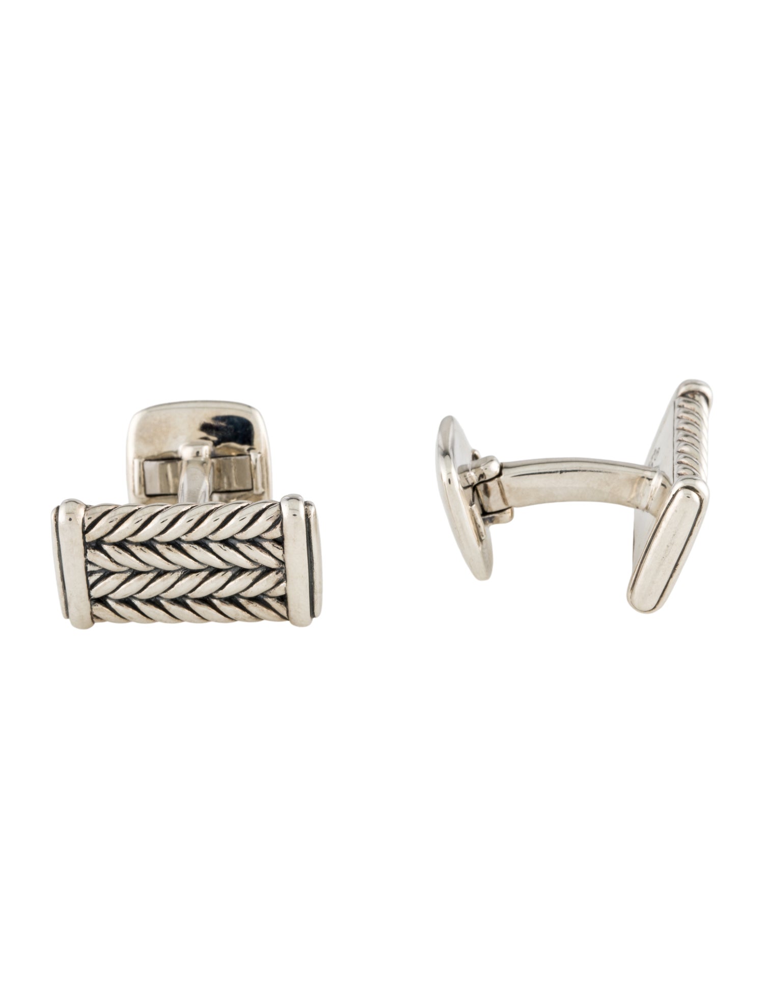 David Yurman Chevron Cufflinks