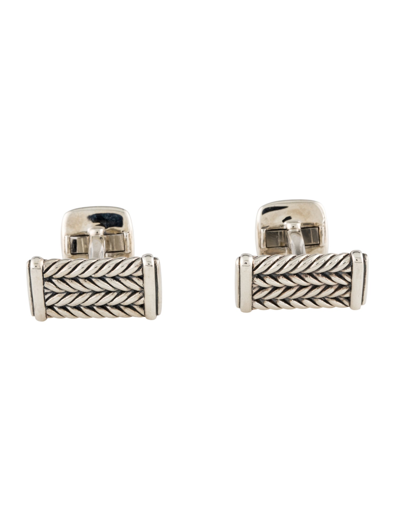 David Yurman Chevron Cufflinks