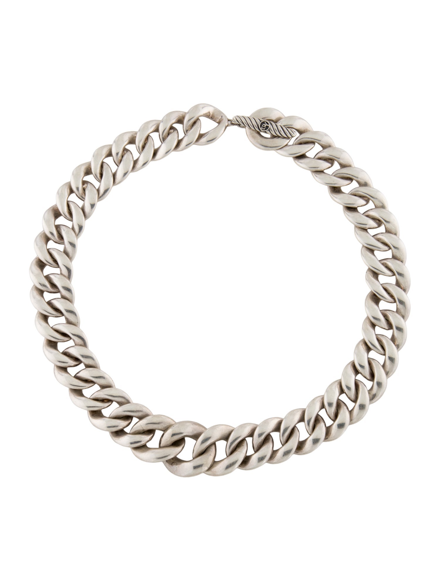 David Yurman Cordelia Diamond Curb Necklace