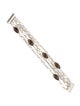David Yurman Smoky Quartz Figaro Multi Row Bracelet