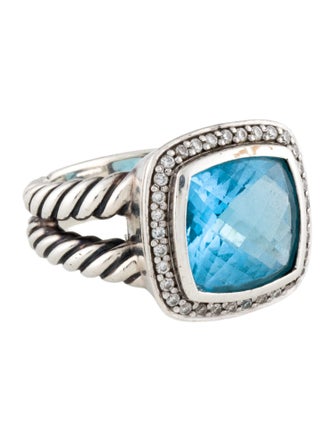 David Yurman Topaz & Diamond Albion® Ring