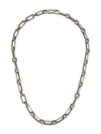David Yurman 6.53ctw Diamond Pavé Linked Chain Necklace