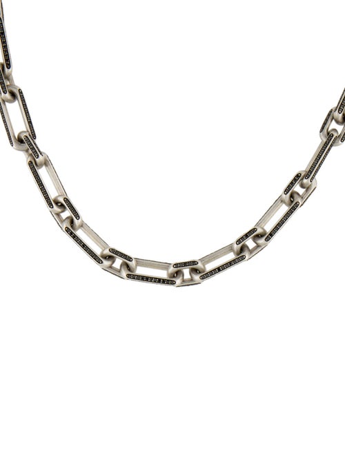 David Yurman 6.53ctw Diamond Pavé Linked Chain Necklace