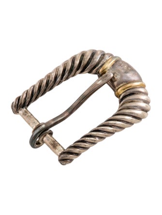 David Yurman 925 Metal Belt Buckle Set