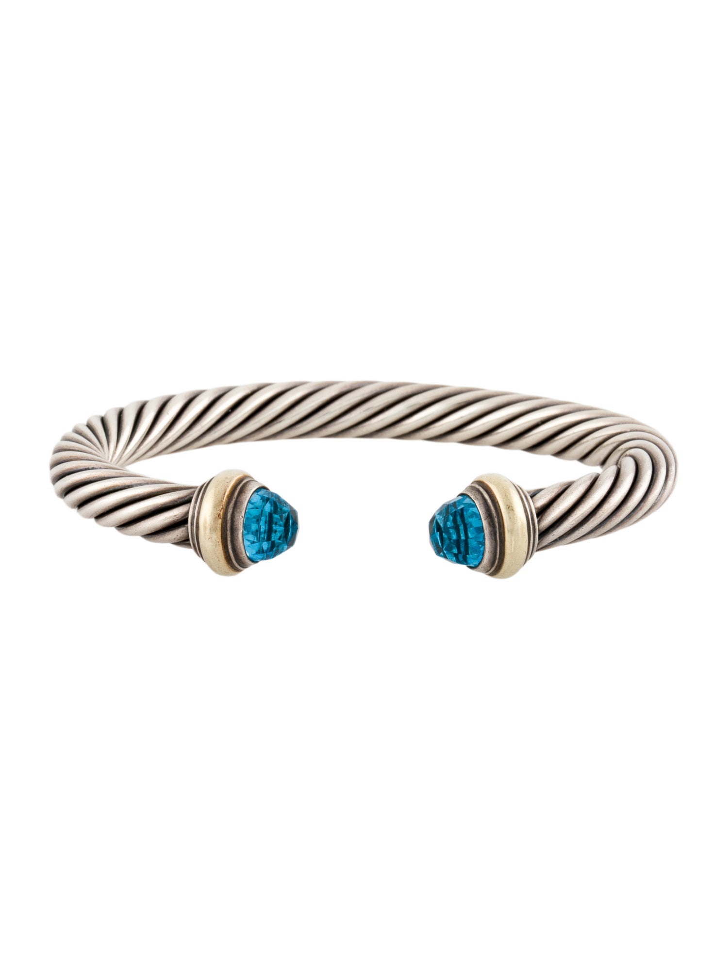David Yurman Topaz Cable Classic Cuff