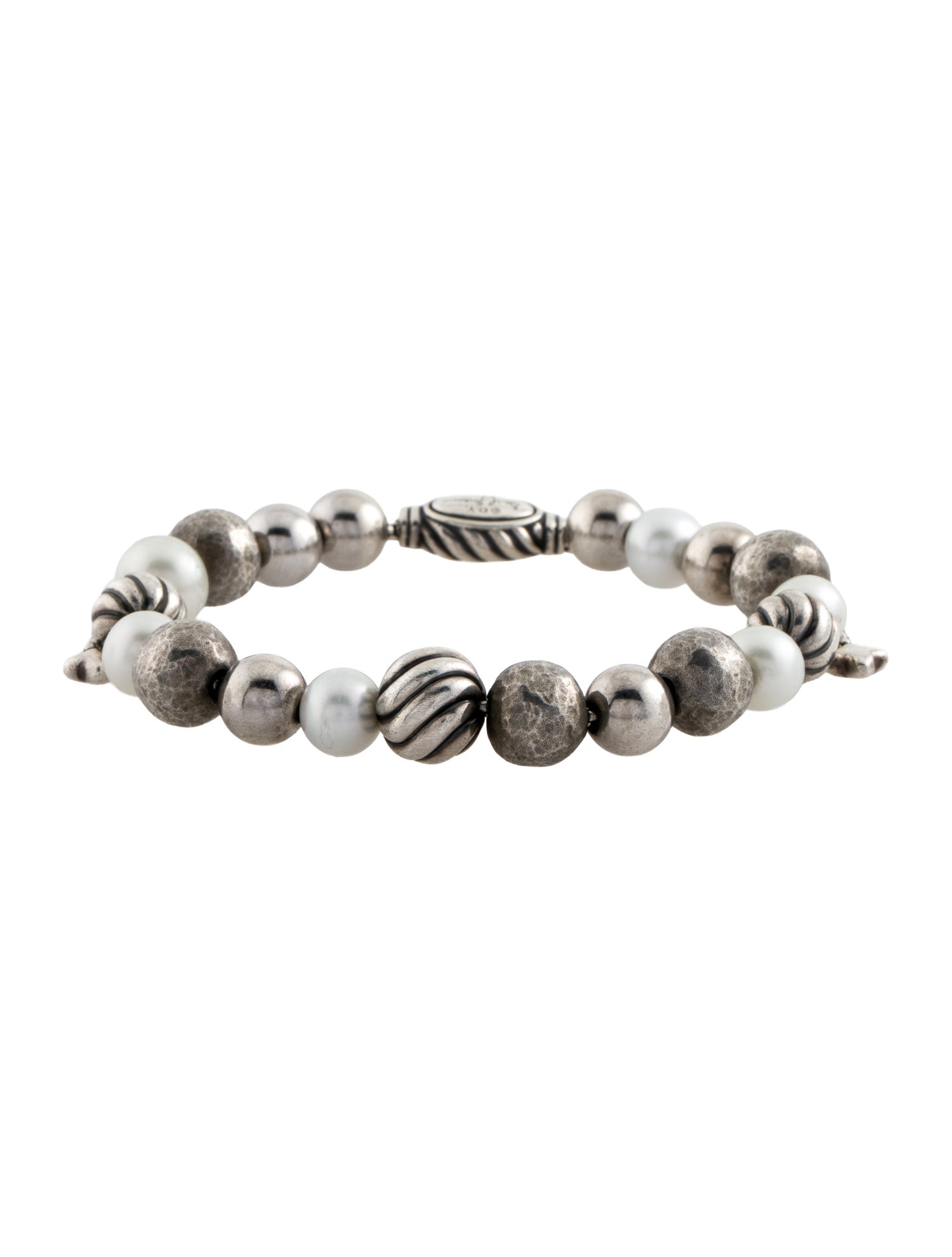 David Yurman Pearl DY Elements Bead Bracelet