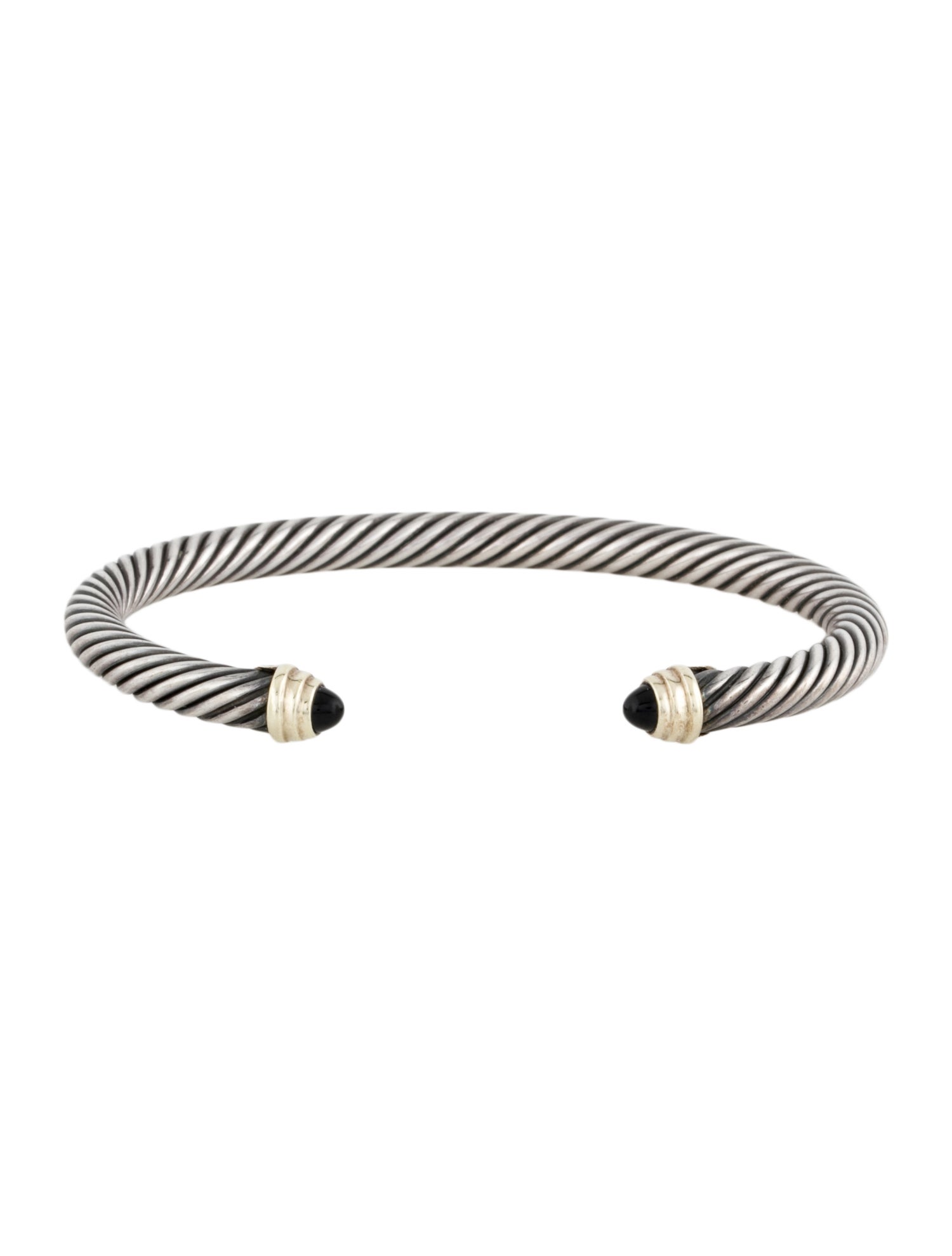 David Yurman Onyx Classic Cable Bracelet