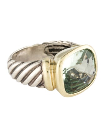 David Yurman Prasiolite Noblesse Cocktail Ring