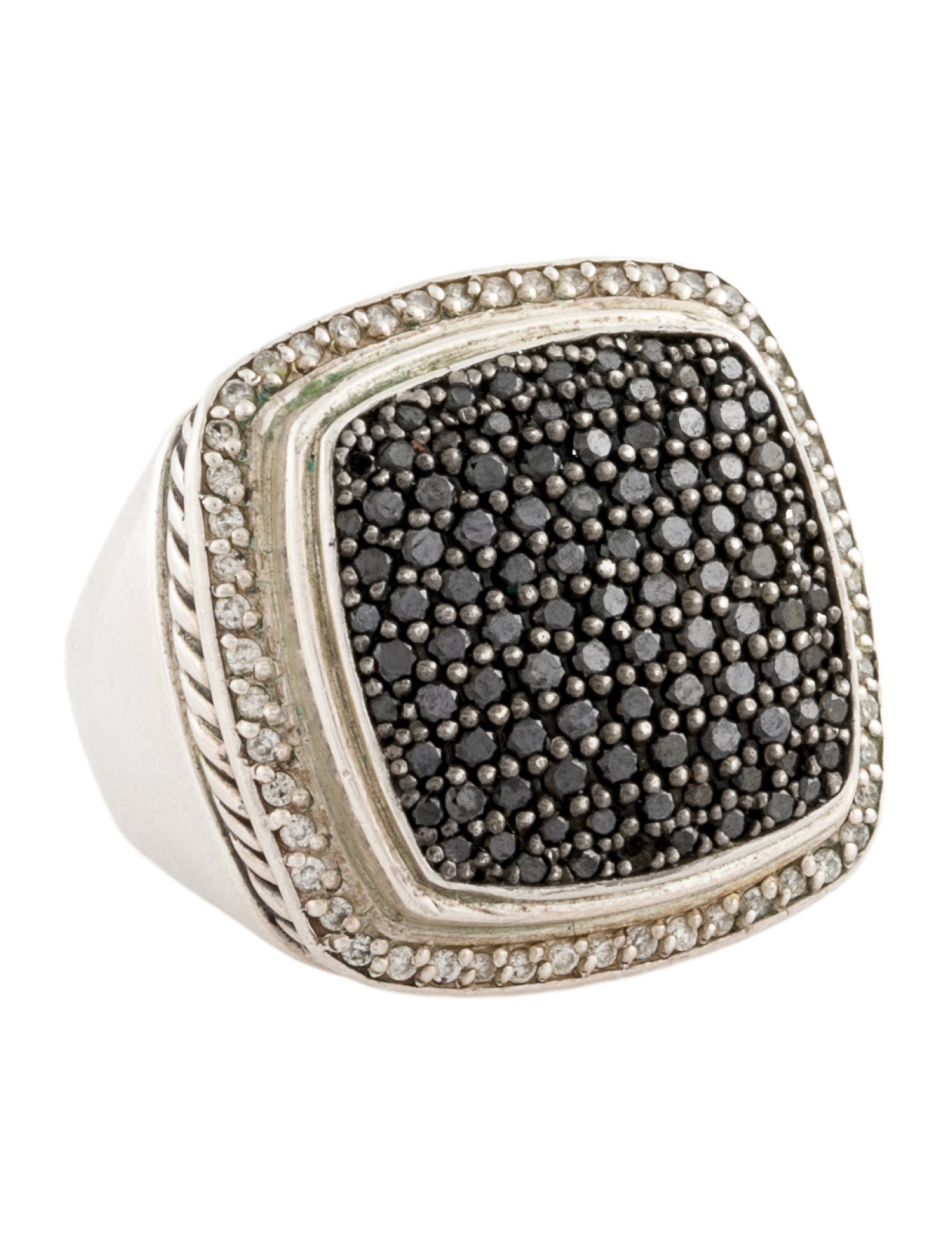 David Yurman Diamond Albion Cocktail Ring