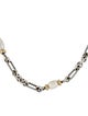 David Yurman Pearl Figaro Station Necklace
