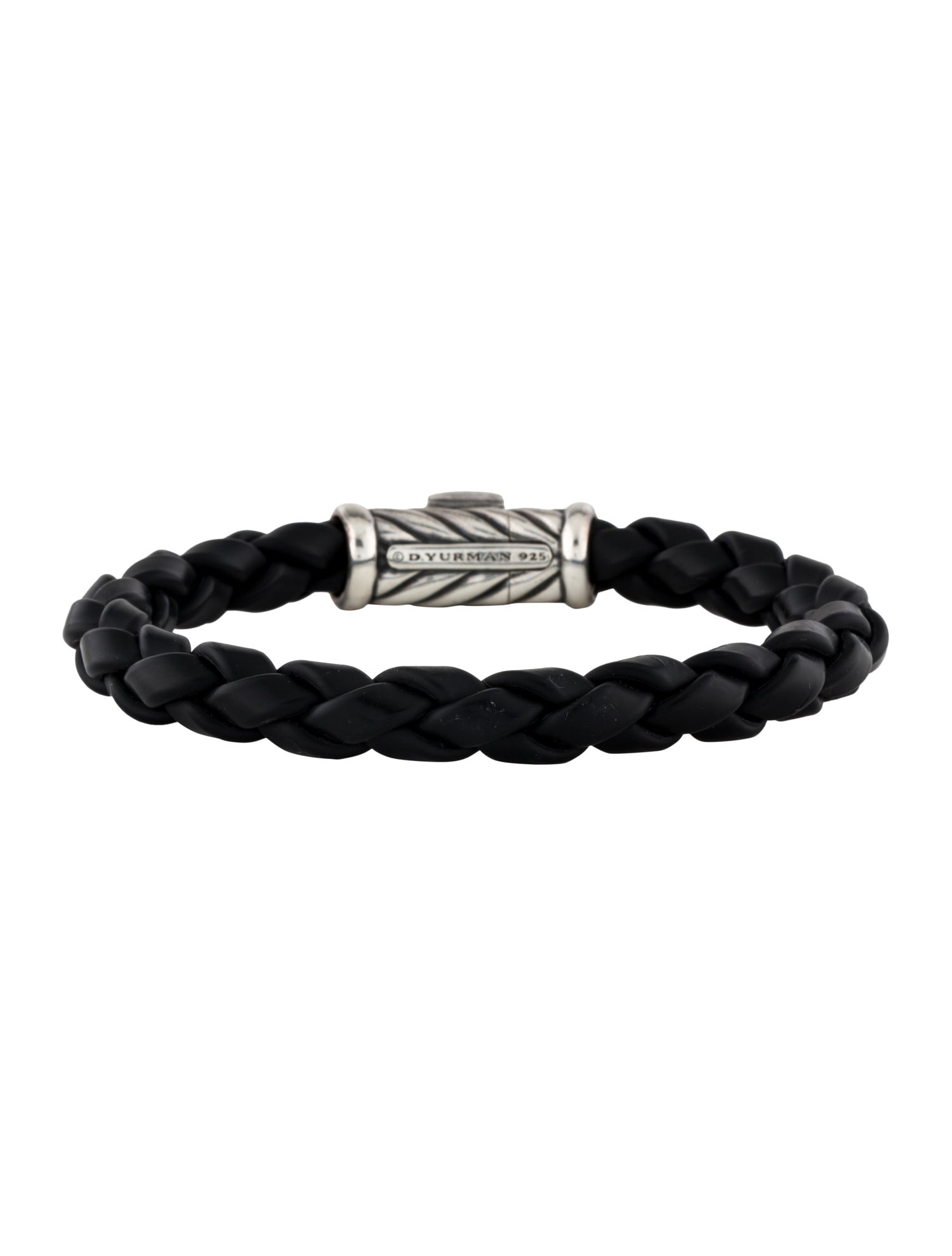 David Yurman Rubber Chevron Bracelet