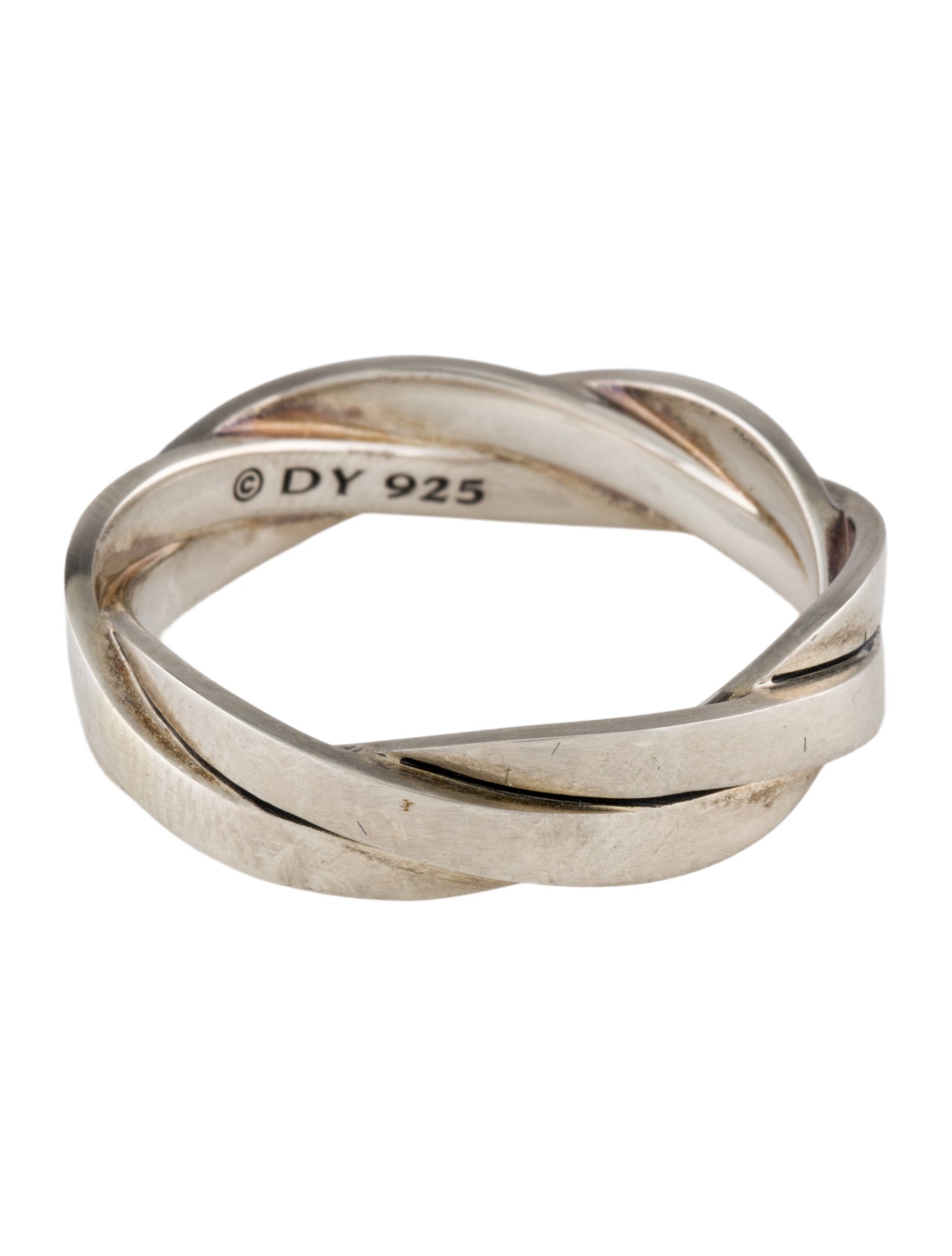 David Yurman Twisted Cable Band Ring