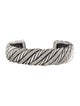 David Yurman 1.38ctw Diamond Sculpted Cable Cuff Bracelet