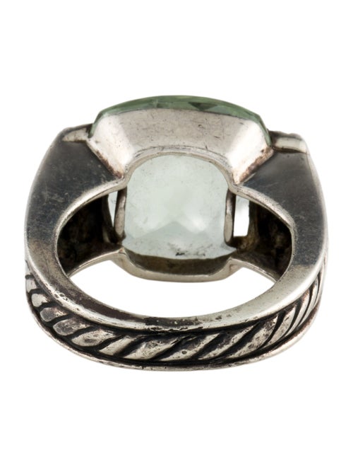 David Yurman Prasiolite & Diamond Cocktail Ring