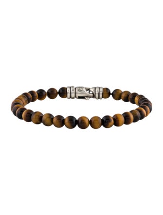 David Yurman Tiger’s Eye Spiritual Beads Bracelet