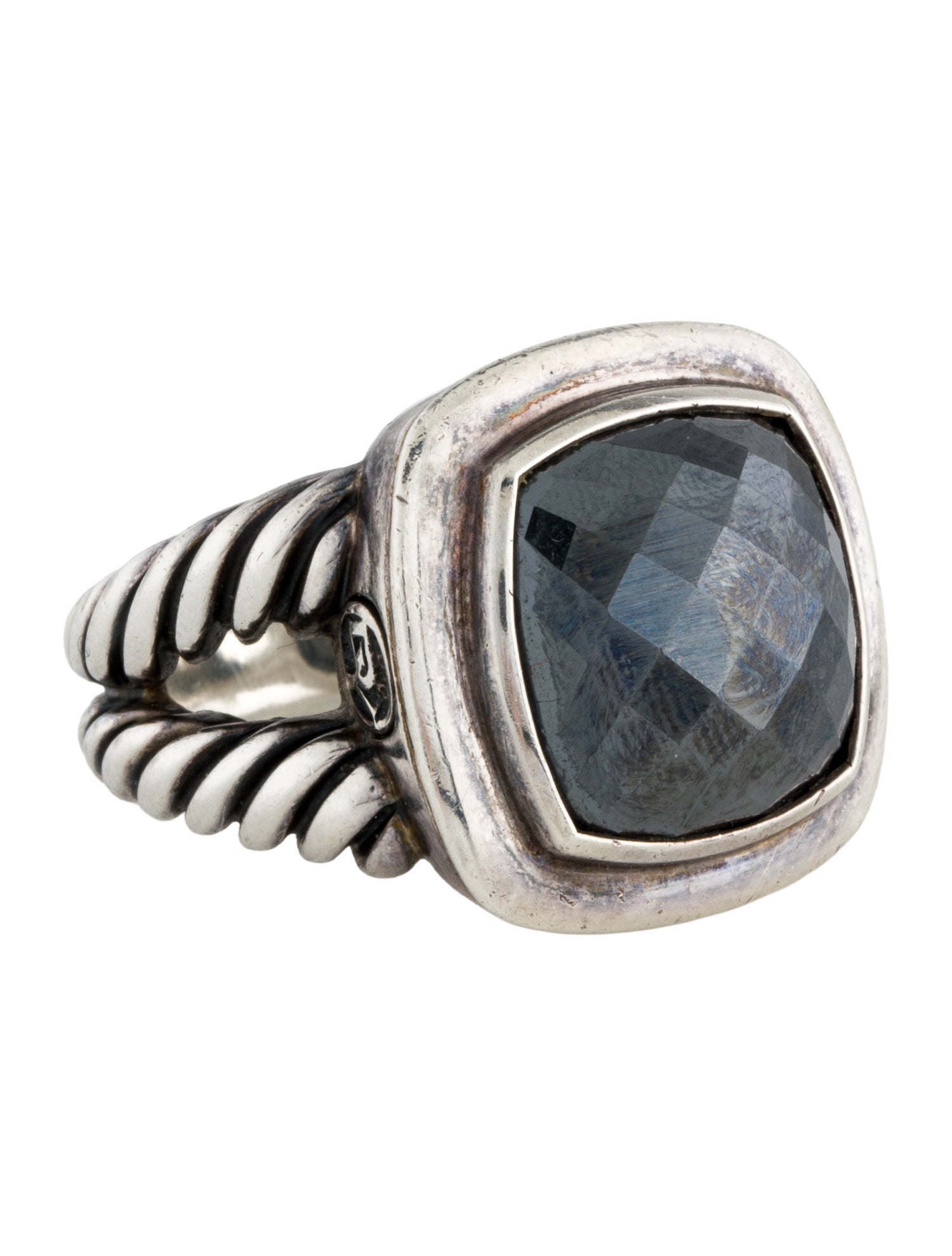 David Yurman Hematite Albion Cocktail Ring