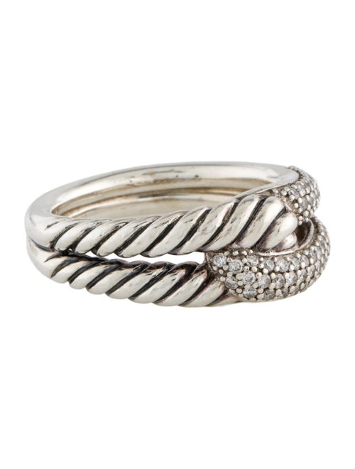 David Yurman Diamond Single Loop Ring
