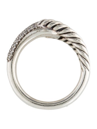 David Yurman Diamond Single Loop Ring
