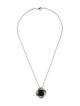 David Yurman Onyx Infinity Pendant Necklace