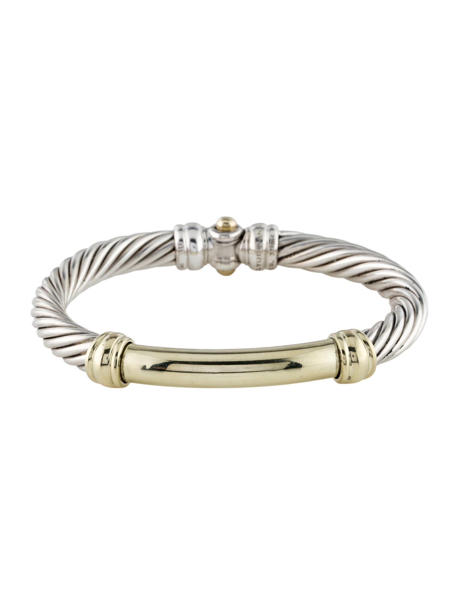 David Yurman Vintage Metro Cable Bangle Bracelet